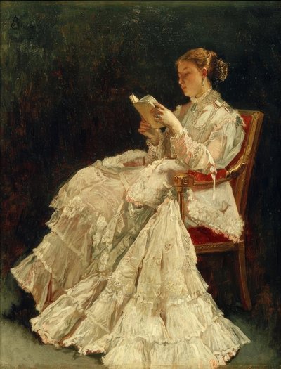 The Reader by Alfred Emile Stevens